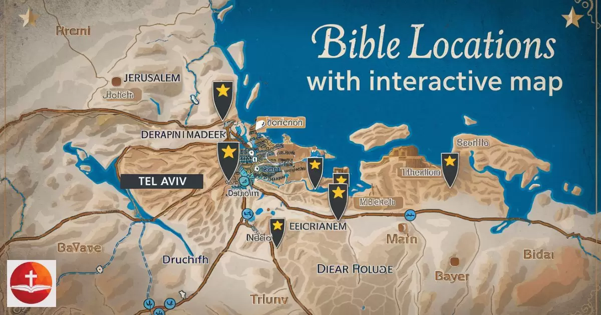 Bible Locations with Interactive Map: Exploring Biblical Geography