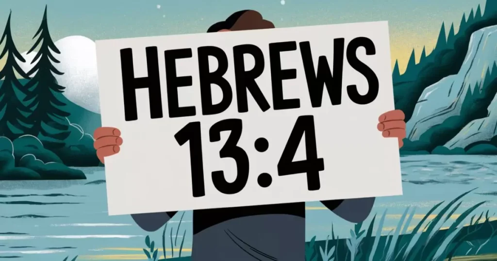 Hebrews 13:4