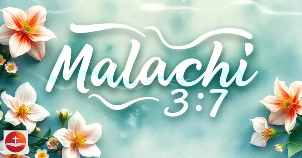 Malachi 3:7