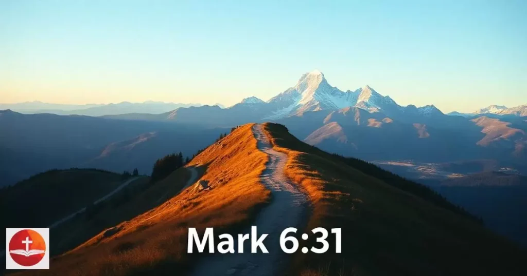 Mark 6:31