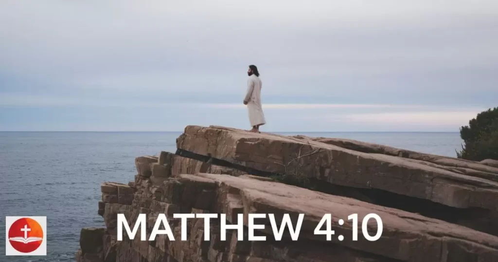 Matthew 4:10