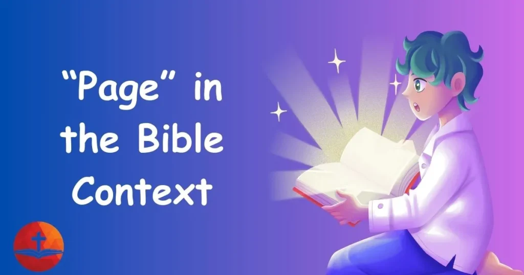 Page In The Bible Context