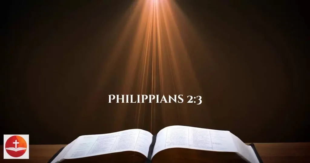 Philippians 2:3