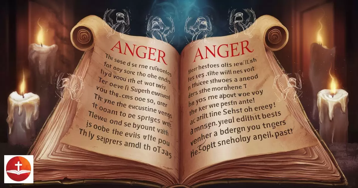 Scriptures About Anger