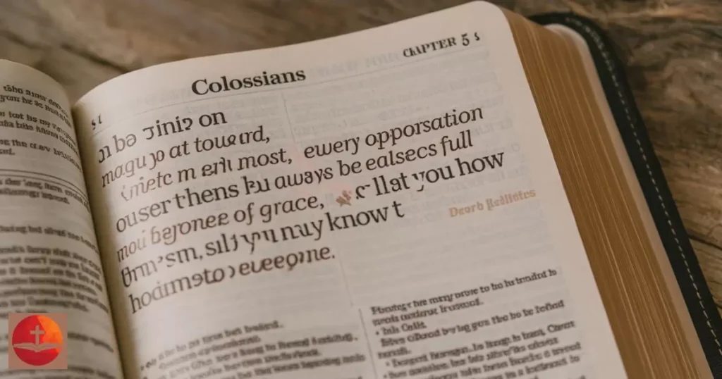 Colossians 4:5