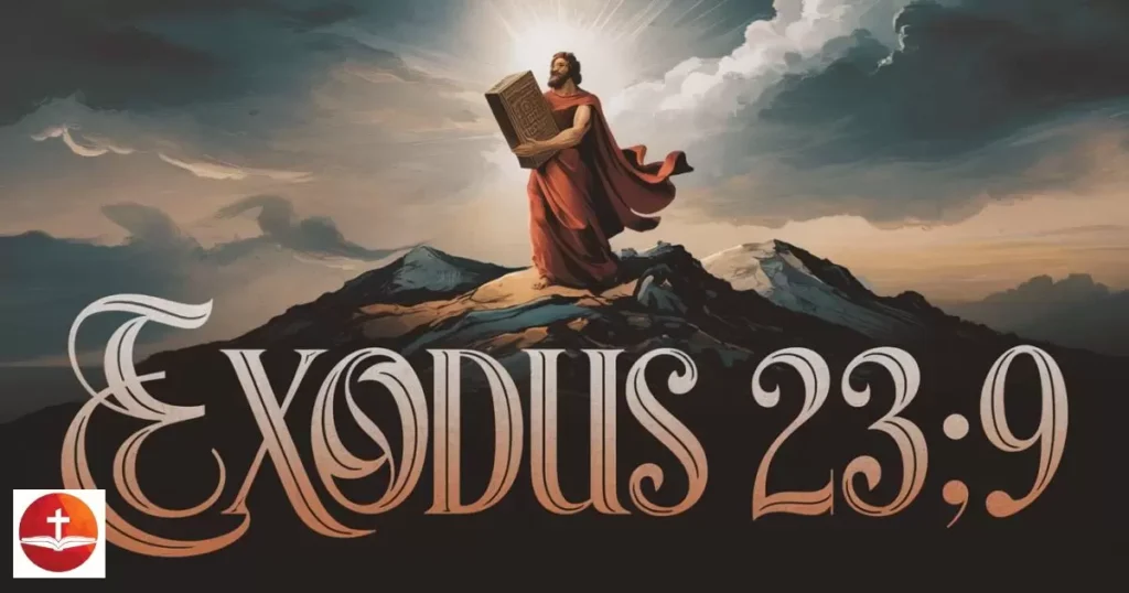 Exodus 23:9