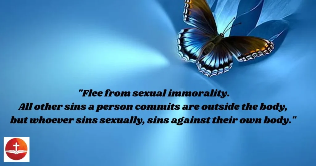 Flee from sexual immorality