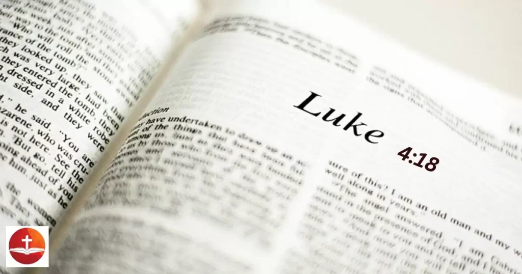 Luke 4:18