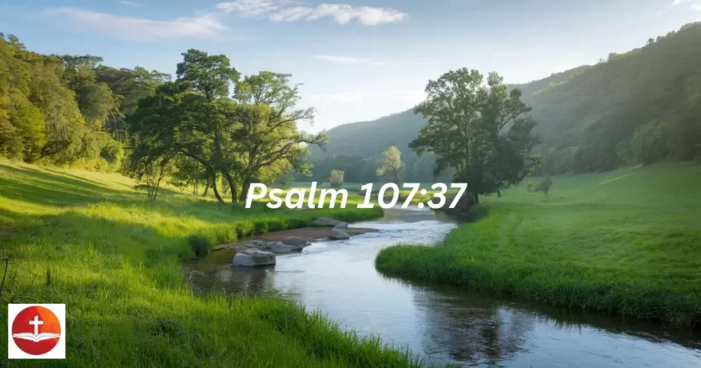 Psalm 107:37