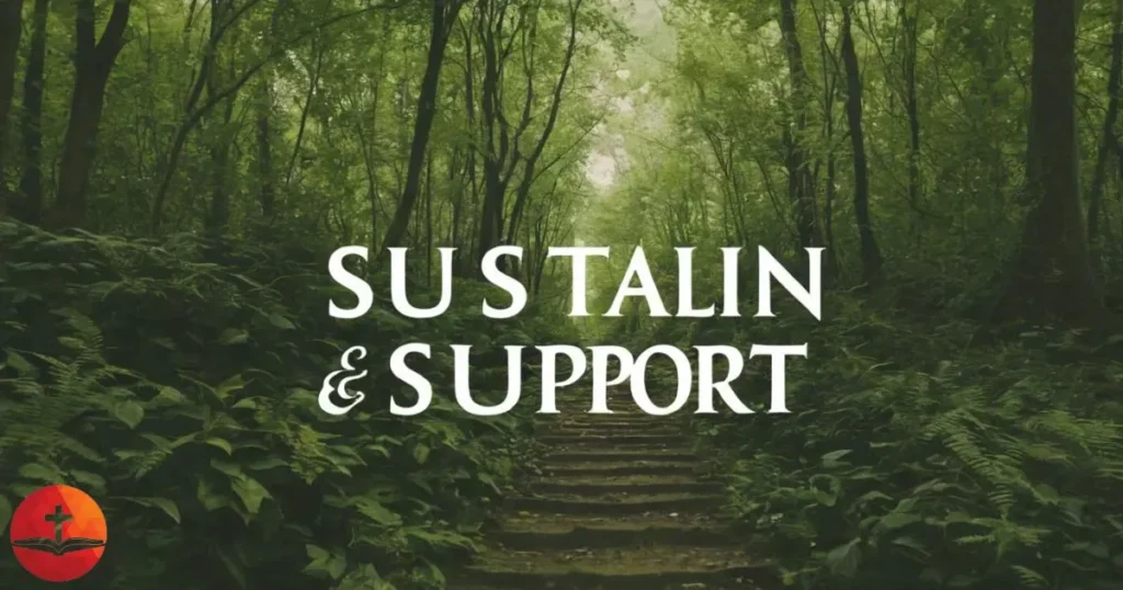 sustain and support