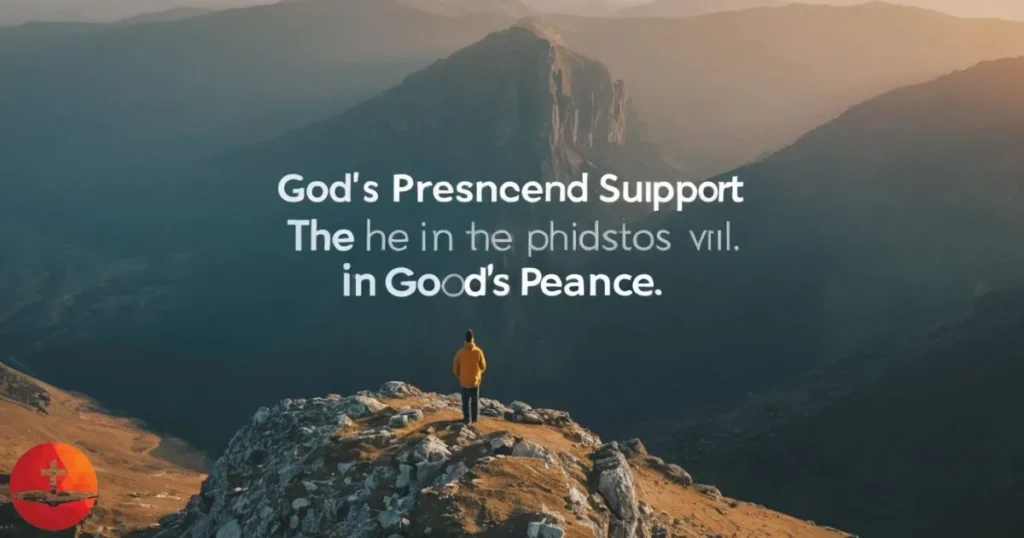 God’s presence and support