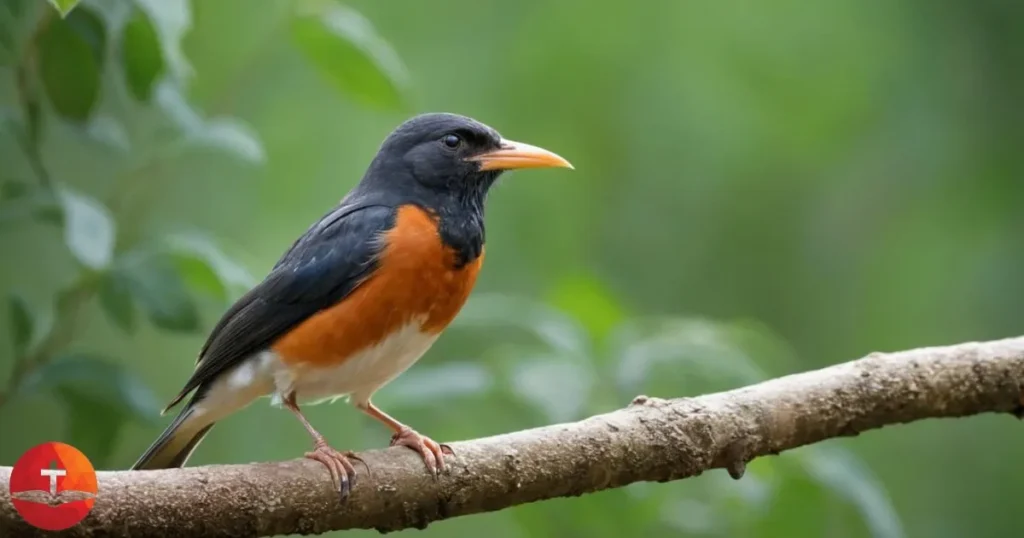 birds in the trees