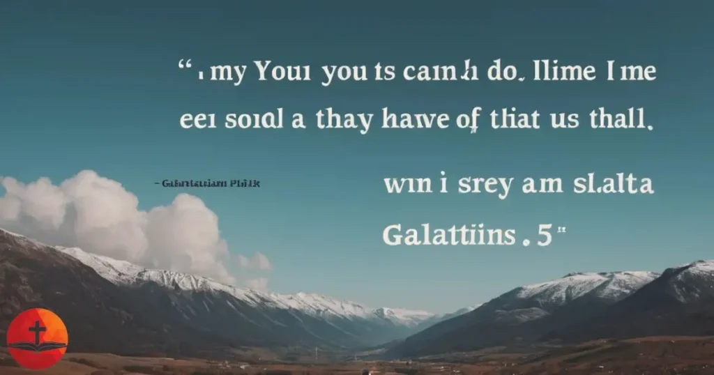 Galatians 5:13