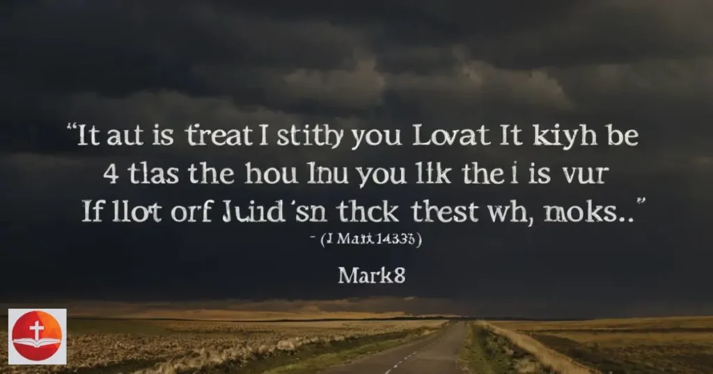 Mark 14:38