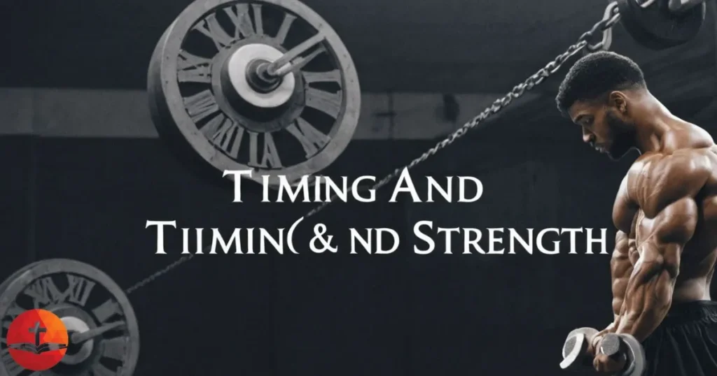 Timing and strength