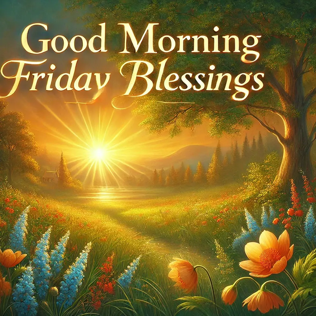 Beautiful Good Morning Friday Blessings