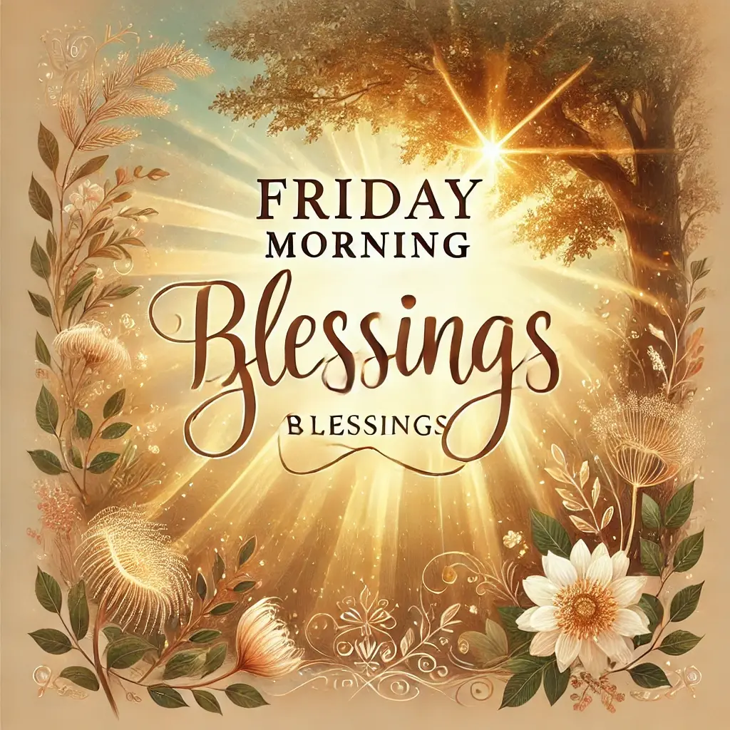 Friday Morning Blessings