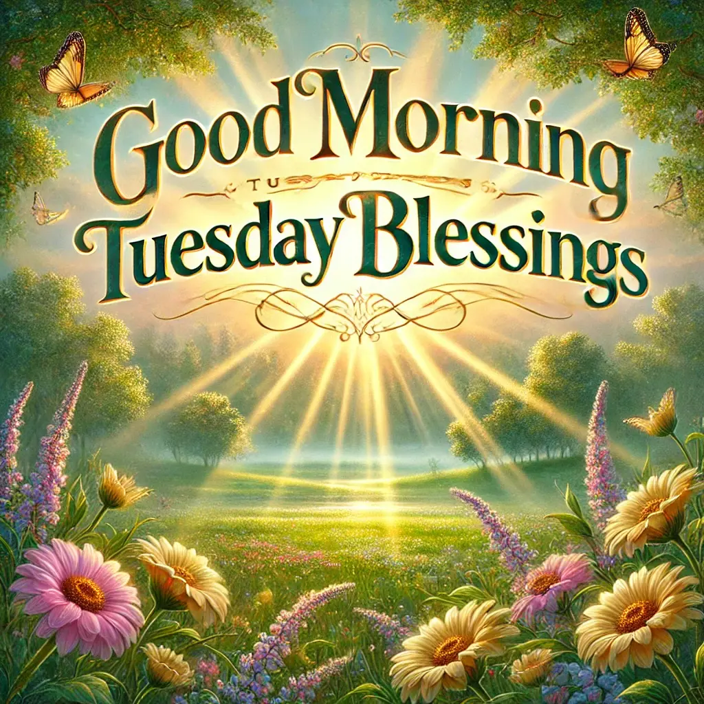 Good Morning Tuesday Blessings