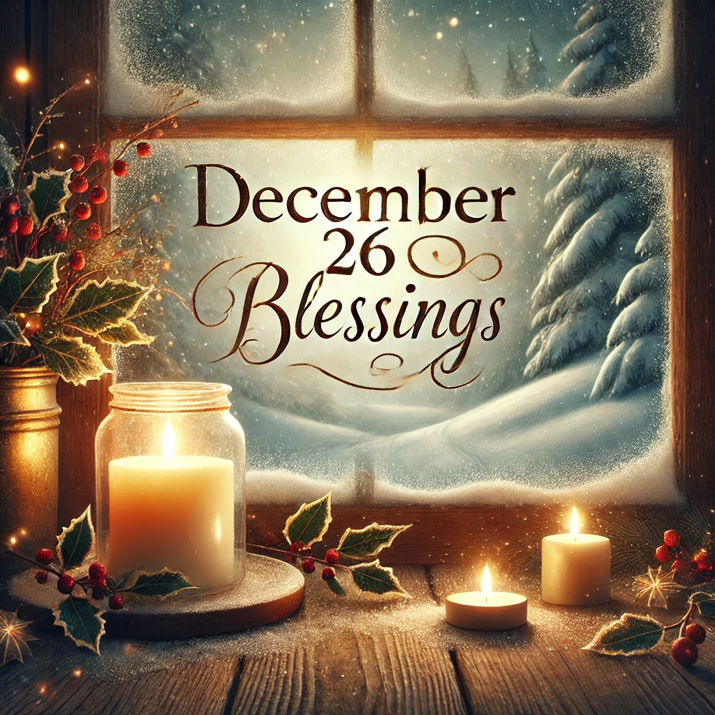 December blessing