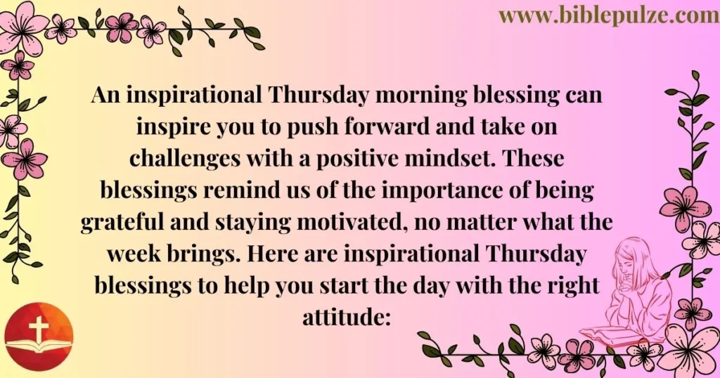 Inspirational Blessings