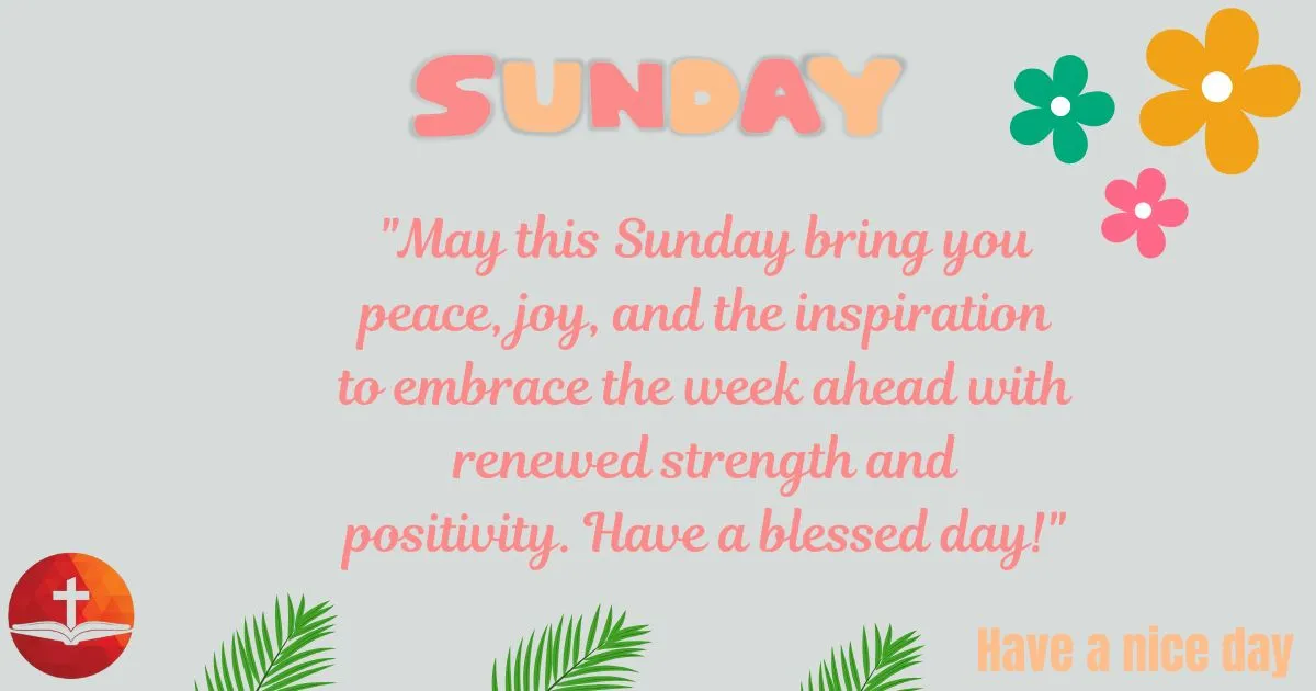 Sunday Blessings