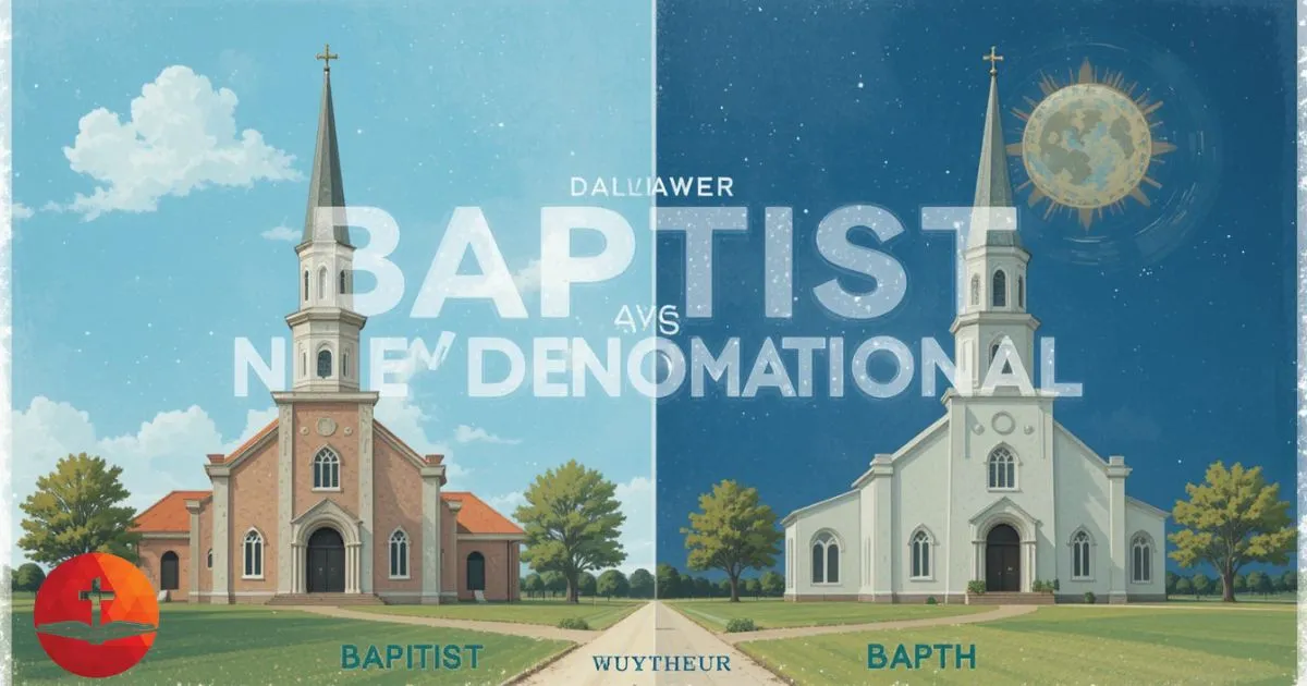 Baptist Vs Non Denominational